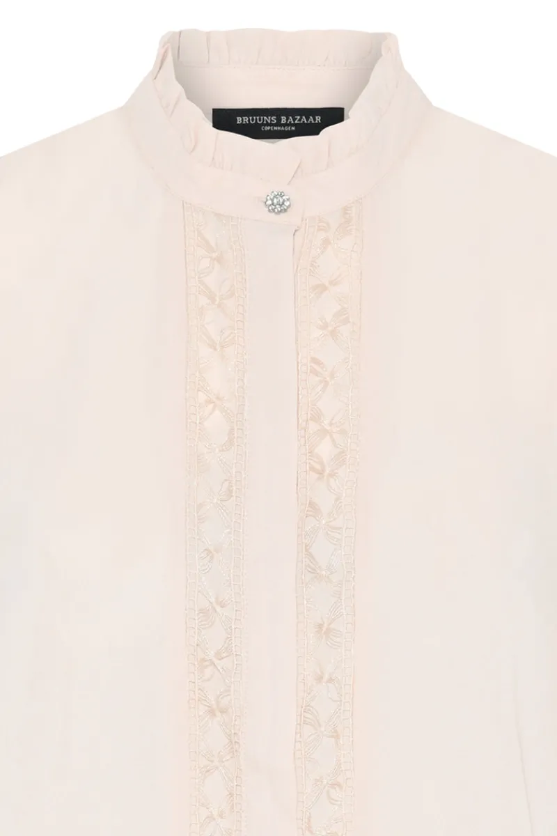 New Bruuns Bazaar CamillaBBVivia shirt - Light peach