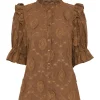 Online Bruuns Bazaar CanterburyBBCaro shirt - Breen