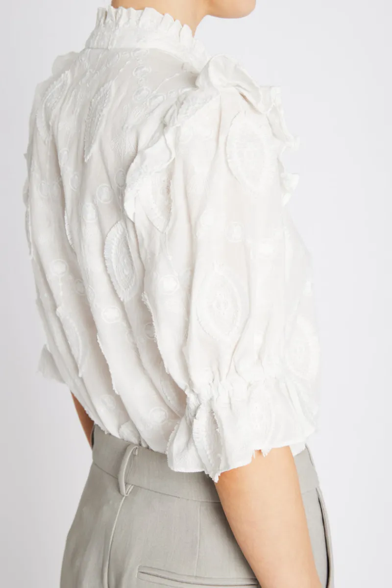 Discount Bruuns Bazaar CanterburyBBCaro shirt - White