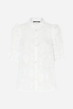 Discount Bruuns Bazaar CanterburyBBCaro shirt - White