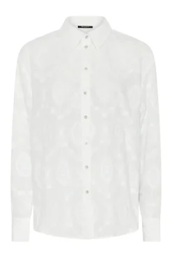 Hot Bruuns Bazaar CanterburyBBFeodory shirt - White