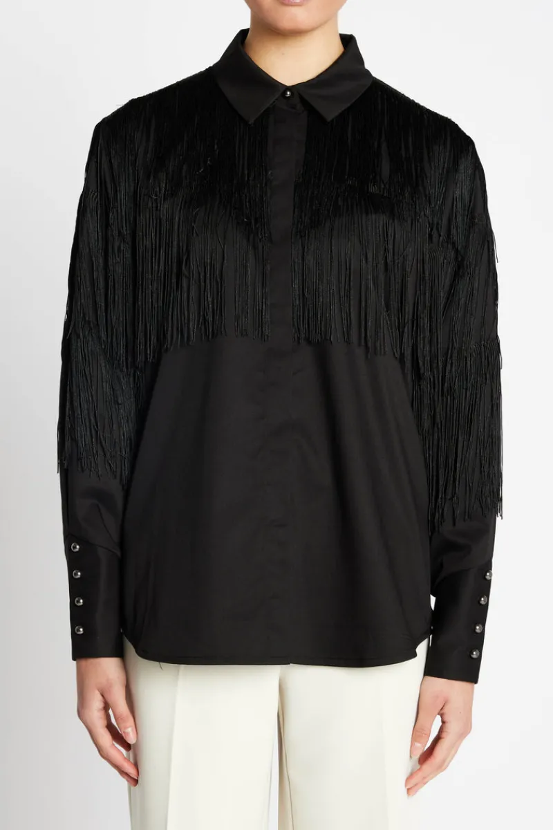 Online Bruuns Bazaar CardiniBBTiana shirt - Black