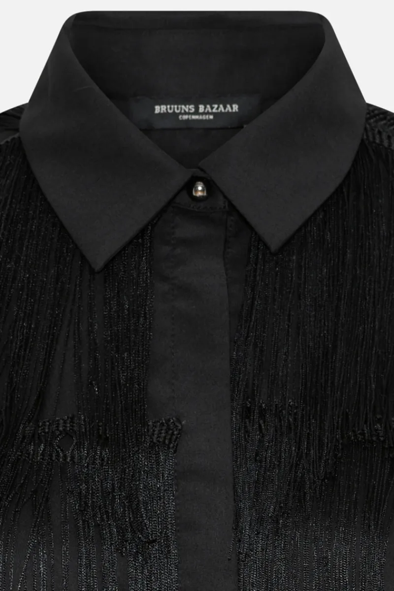 Online Bruuns Bazaar CardiniBBTiana shirt - Black