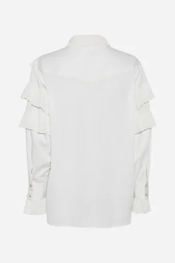 Outlet Bruuns Bazaar CardiniBBTilja shirt - Snow White