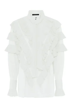 Outlet Bruuns Bazaar CardiniBBTilja shirt - Snow White