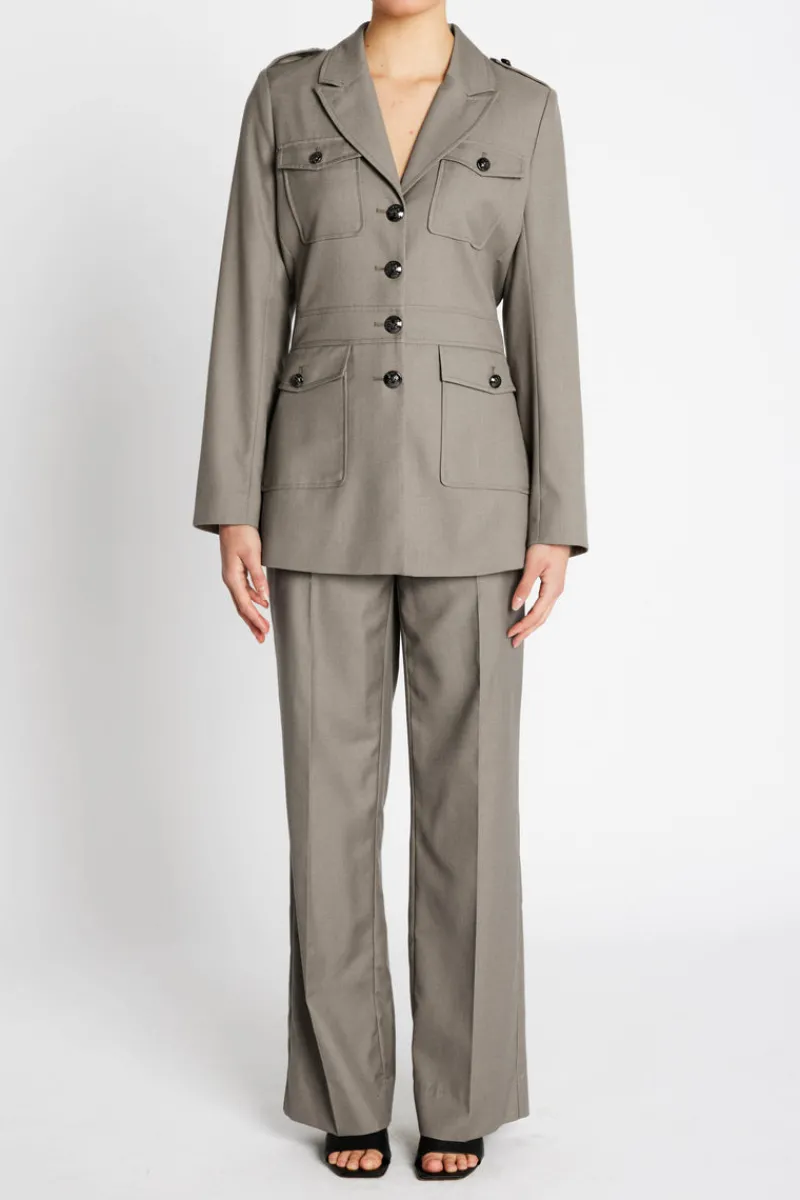 Online Bruuns Bazaar CarotaBBBakita Jacket - Concrete