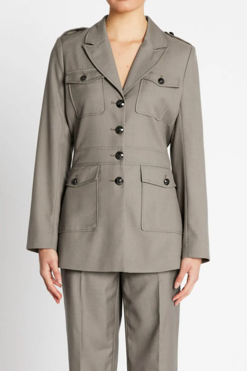 Online Bruuns Bazaar CarotaBBBakita Jacket - Concrete