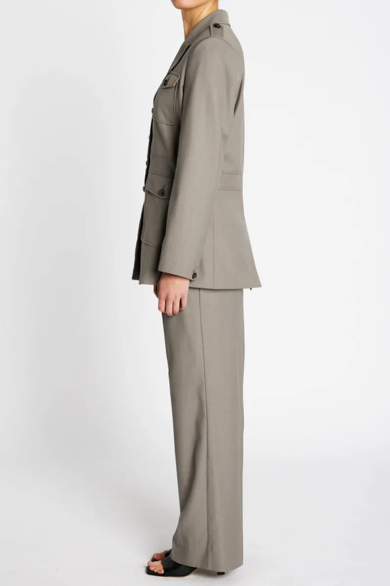 Online Bruuns Bazaar CarotaBBBakita Jacket - Concrete