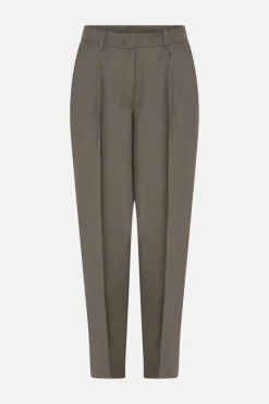 Outlet Bruuns Bazaar CarotaBBDagny pants - Dark Concrete