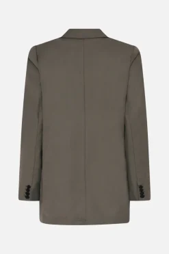 Discount Bruuns Bazaar CarotaBBFrida Blazer - Dark Concrete