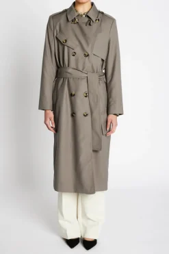 Outlet Bruuns Bazaar CarotaBBTori coat - Concrete