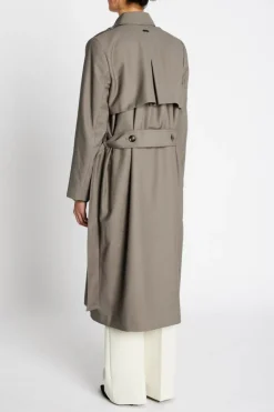 Outlet Bruuns Bazaar CarotaBBTori coat - Concrete