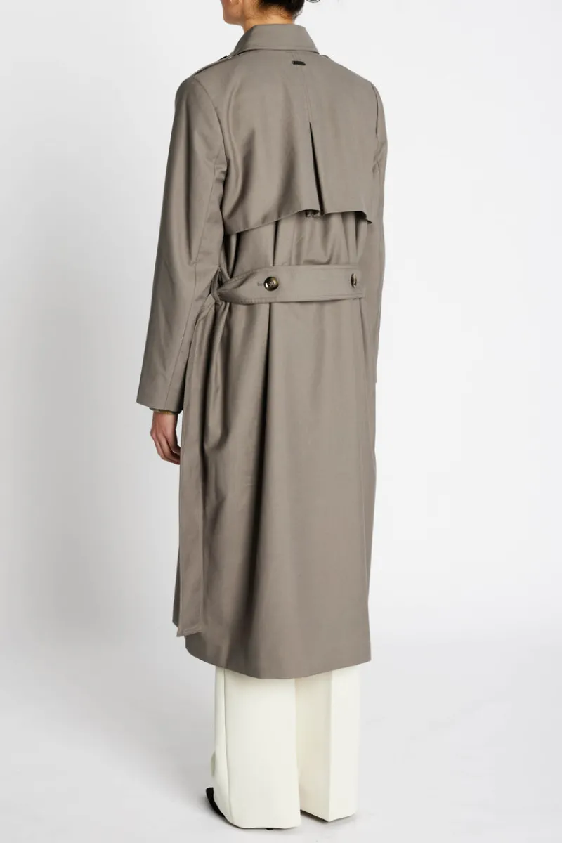 Outlet Bruuns Bazaar CarotaBBTori coat - Concrete