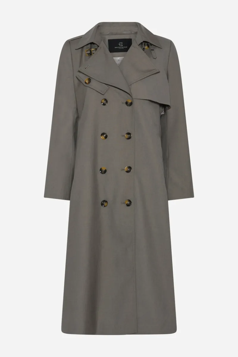 Outlet Bruuns Bazaar CarotaBBTori coat - Concrete
