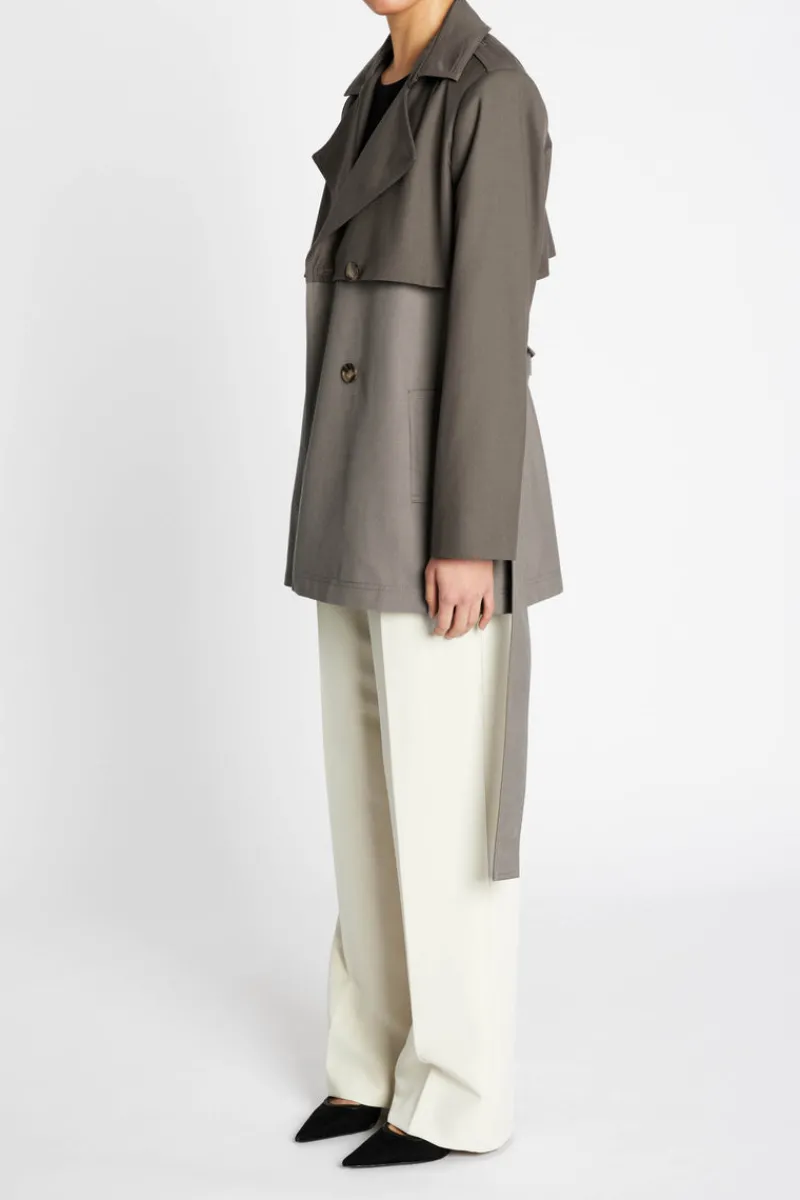 Outlet Bruuns Bazaar CarotaBBToya Jacket - Concrete