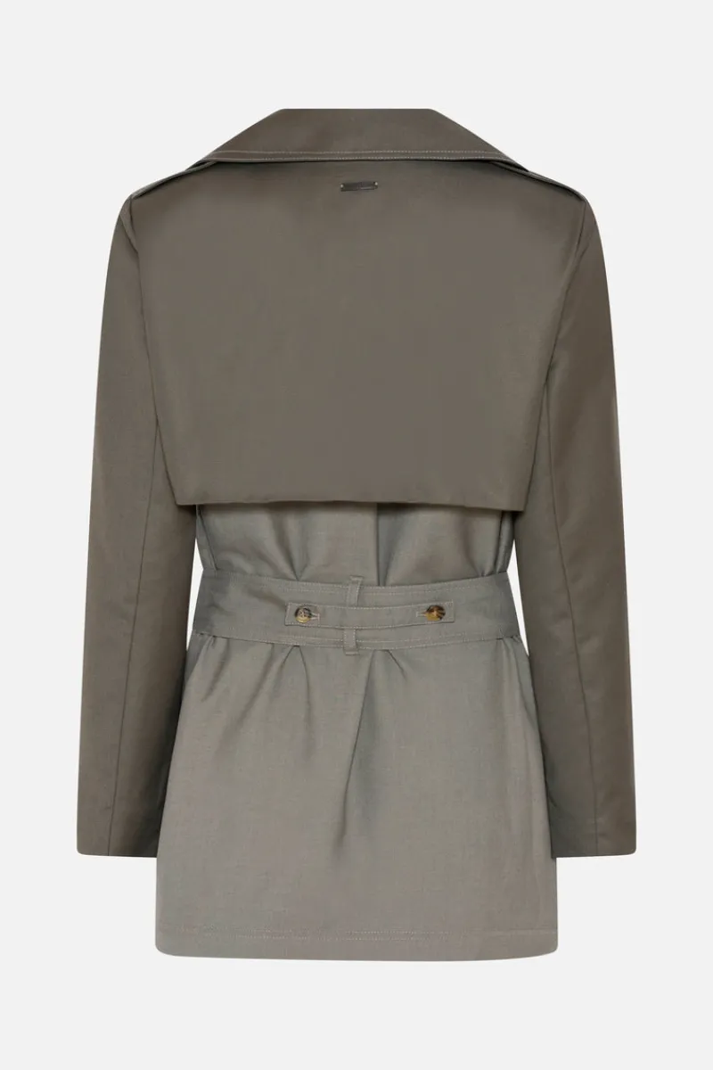 Outlet Bruuns Bazaar CarotaBBToya Jacket - Concrete