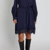 Hot Bruuns Bazaar Cedars Felicia jurk - Marine