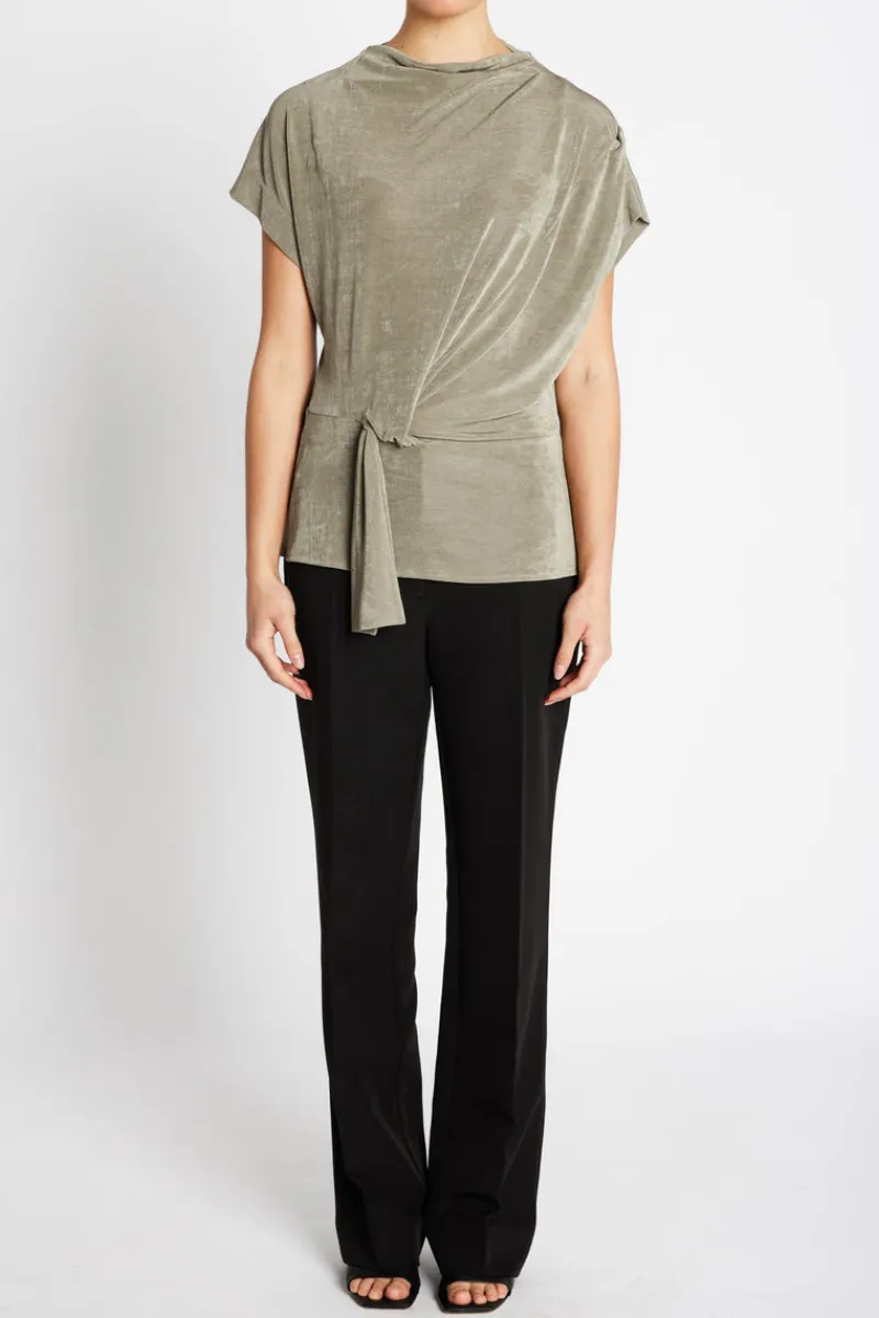 Sale Bruuns Bazaar CedrusBBTinja blouse - Silver Sage