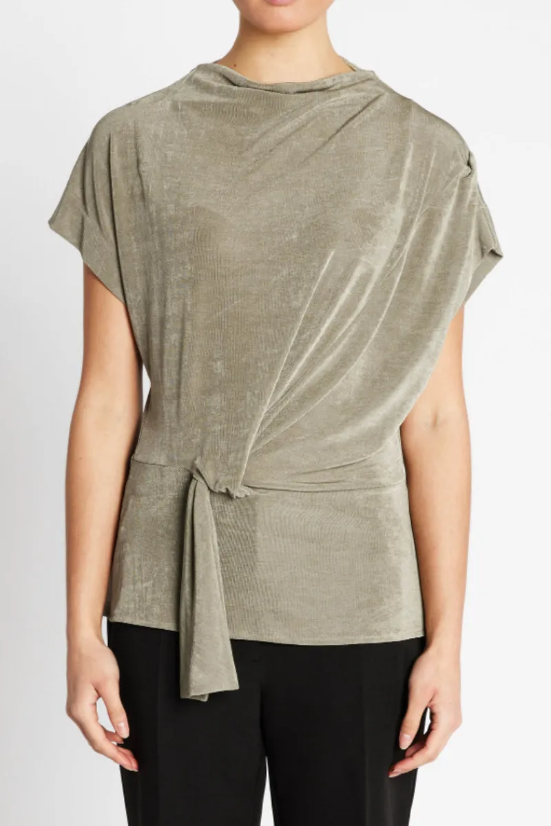 Sale Bruuns Bazaar CedrusBBTinja blouse - Silver Sage