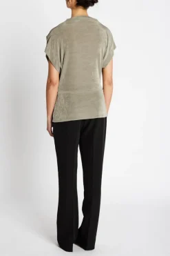 Sale Bruuns Bazaar CedrusBBTinja blouse - Silver Sage