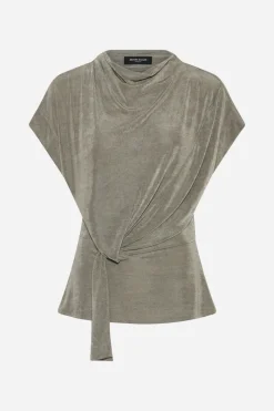 Sale Bruuns Bazaar CedrusBBTinja blouse - Silver Sage