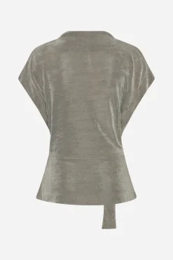 Sale Bruuns Bazaar CedrusBBTinja blouse - Silver Sage