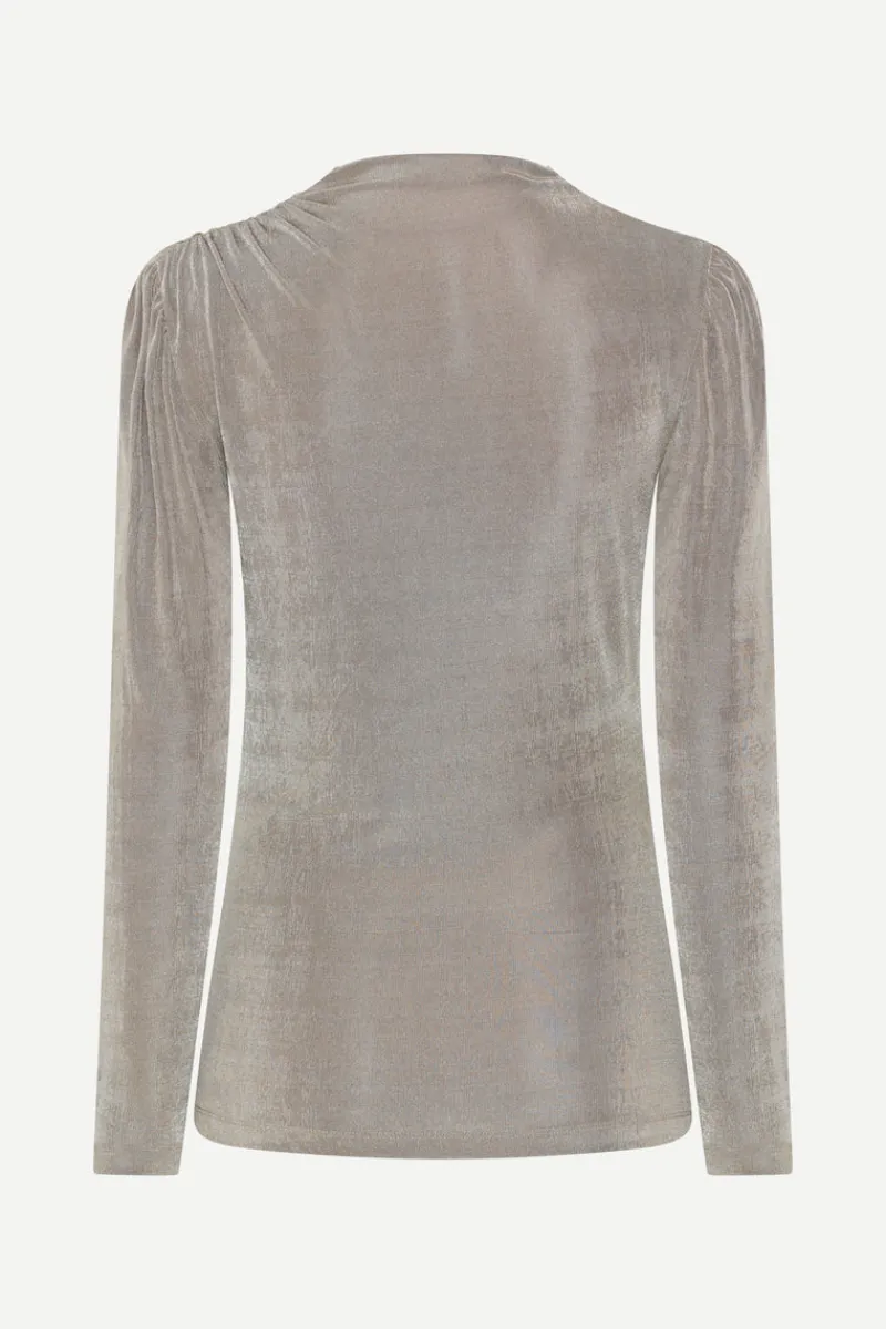 Discount Bruuns Bazaar CedrusBBTonna blouse - Silver Sage