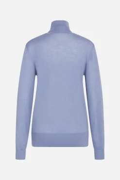 New Bruuns Bazaar CharleneBBRoll Neck knit - Vista blue