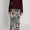 Outlet Bruuns Bazaar CharleneBBRound Neck knit - Wine