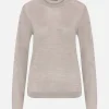 Online Bruuns Bazaar CharleneBBRRonde halsbreisel - Sand Melange