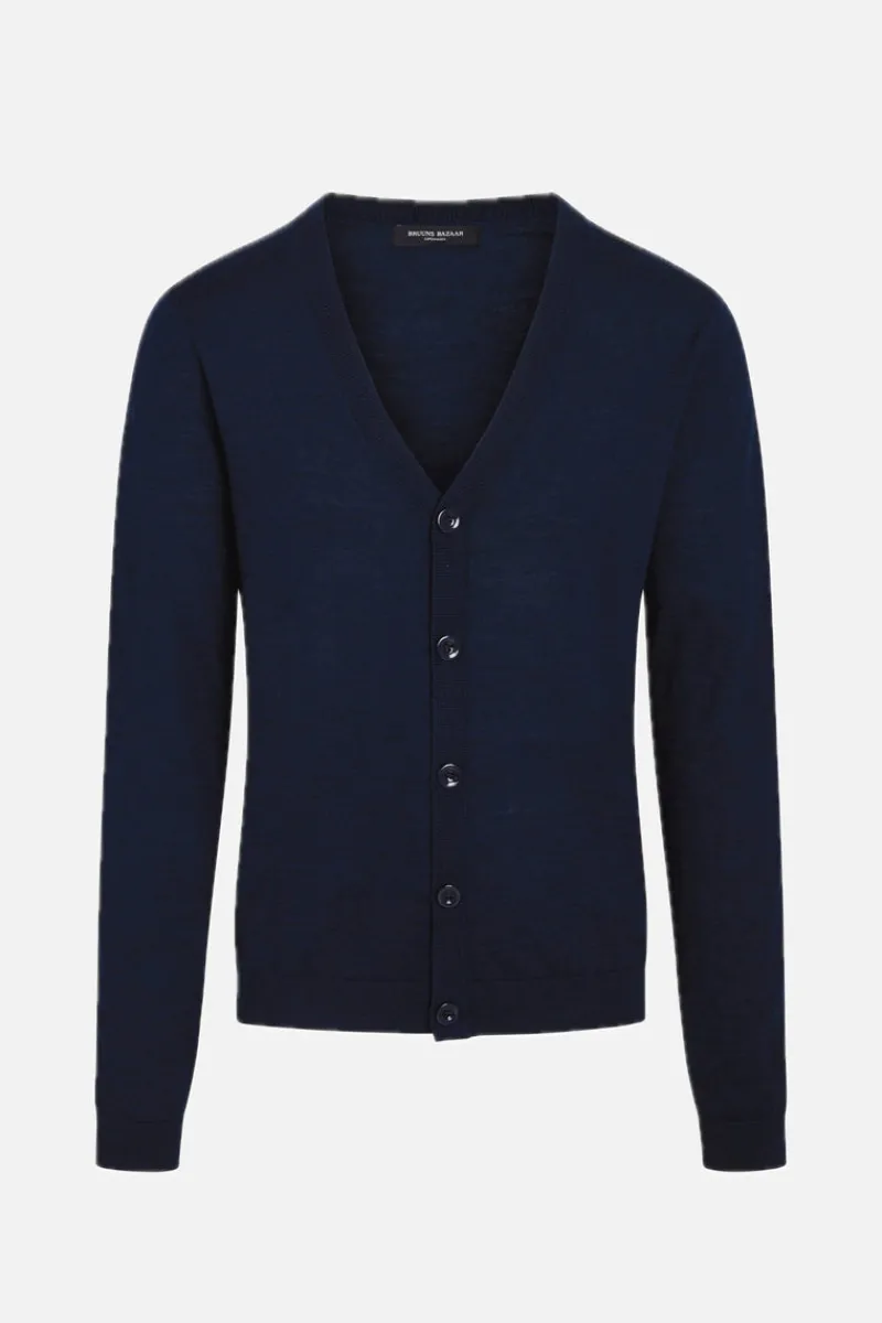 Best Bruuns Bazaar CharlesBBCardigan - Marine