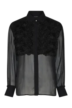 Hot Bruuns Bazaar ChiffonBBAsta shirt - Black