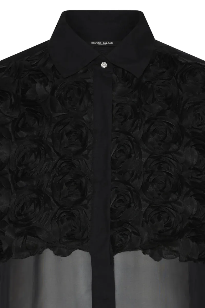 Hot Bruuns Bazaar ChiffonBBAsta shirt - Black