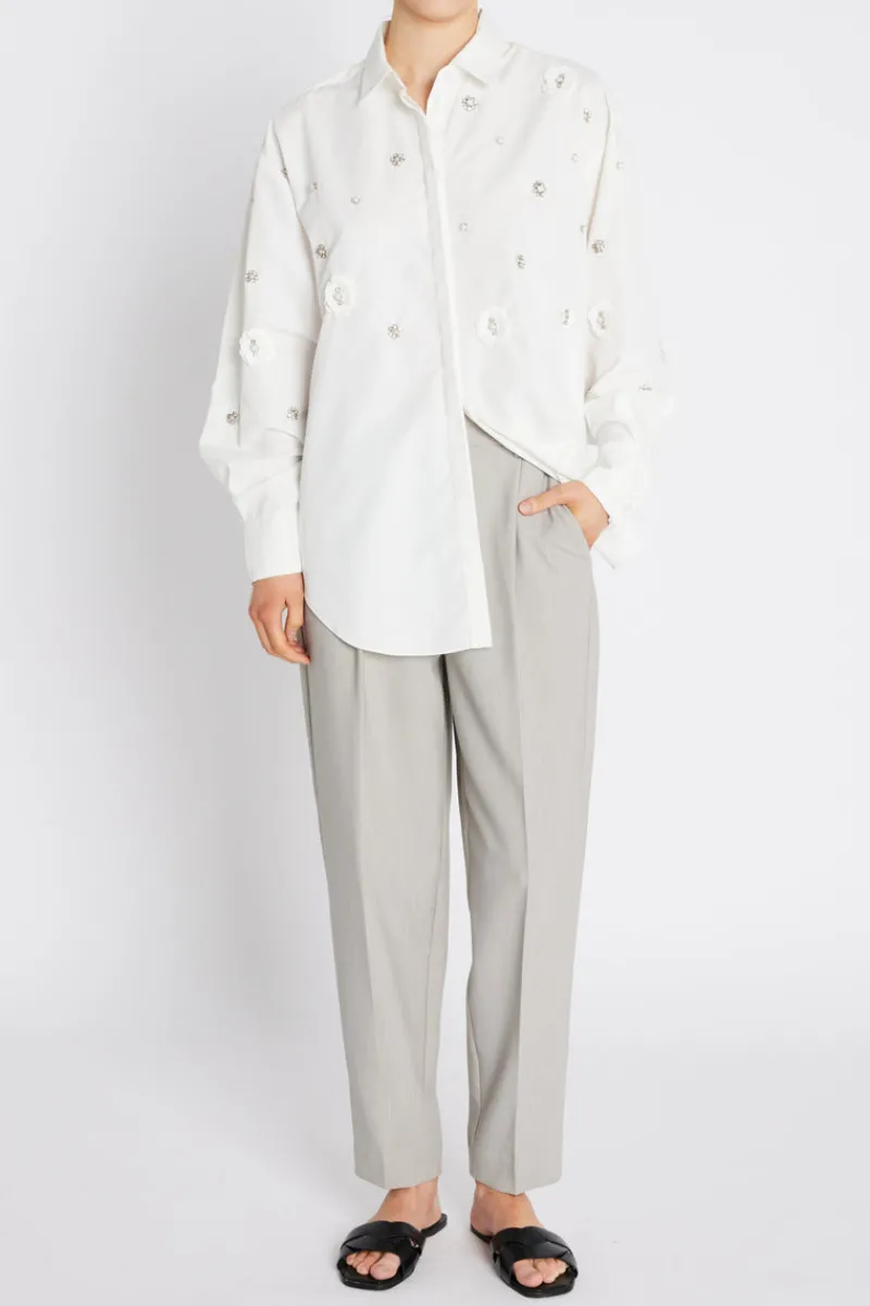 Hot Bruuns Bazaar ChrisoulaBBBeia shirt - Snow White