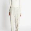 Hot Bruuns Bazaar CindySusBBDagny pants - Silver Cloud melange