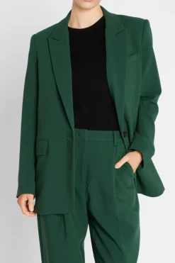 Hot Bruuns Bazaar CindySusBBFrida blazer - Forest
