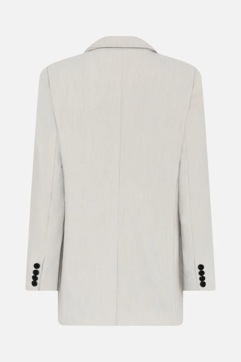 Best Bruuns Bazaar CindySusBBFrida blazer - Silver Cloud melange