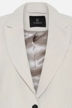 Best Bruuns Bazaar CindySusBBFrida blazer - Silver Cloud melange