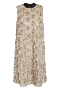 Sale Bruuns Bazaar ClarkiaBBChi jurk - Beige/zwart