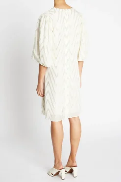 Online Bruuns Bazaar CollardBBMajlyas dress - Kit w Metallic