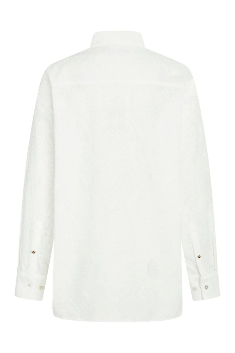 Best Bruuns Bazaar Coreopsis Blauw shirt - Sneeuwwitje