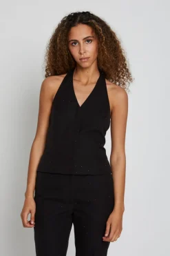 Online Bruuns Bazaar CorymbiaBBBelia top - Zwart