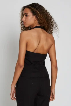 Online Bruuns Bazaar CorymbiaBBBelia top - Zwart