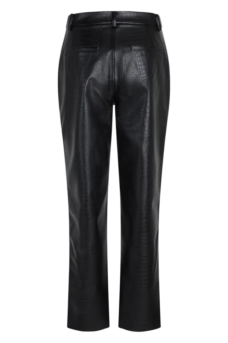 Sale Bruuns Bazaar CrocoBBDagga BROEK - Zwart