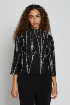 Best Bruuns Bazaar DaffiBBIgnaras blouse - Black w silver