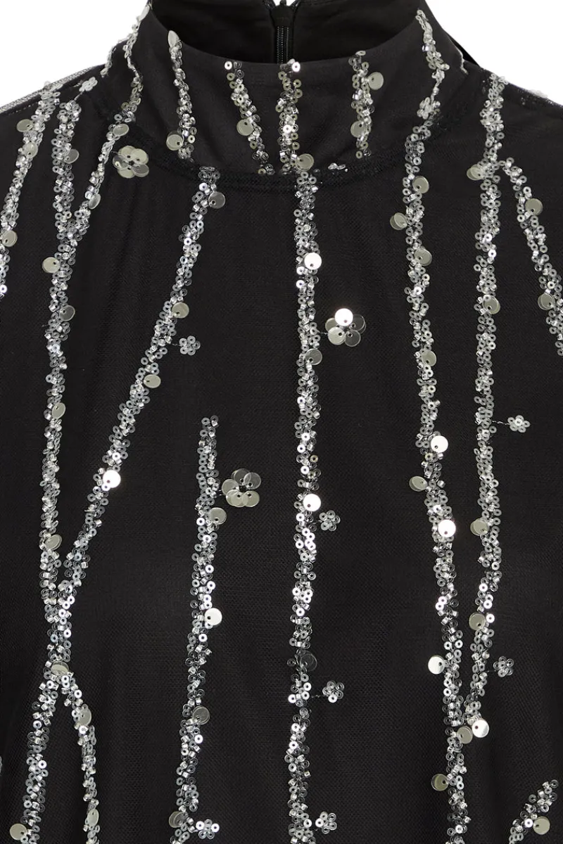 Best Bruuns Bazaar DaffiBBIgnaras blouse - Black w silver