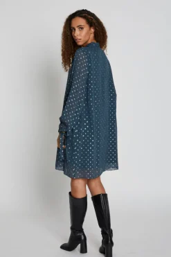Outlet Bruuns Bazaar DietesBBAuriels jurk - Indian Teal