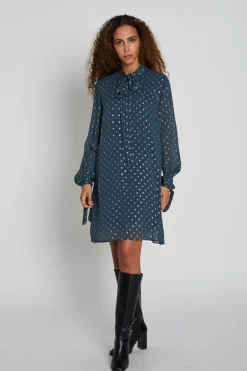 Outlet Bruuns Bazaar DietesBBAuriels jurk - Indian Teal