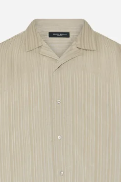 Hot Bruuns Bazaar DimensionBBHomme shirt - .Sand