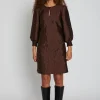 Clearance Bruuns Bazaar DindlesBBKela jurk - Bruin